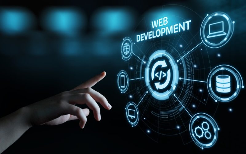 Web,Development,Coding,Programming,Internet,Technology,Business,Concept.